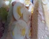 A picture of step 3 of Club sandwich.