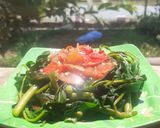 Foto langkah ke 4 dari resep Rujak kangkung jadul.