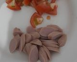 Foto langkah ke 4 dari resep Tahu dan sawi kuah merah.