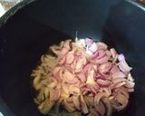 A picture of step 3 of Seekh kabab Biryani.