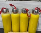 Hình bước làm 4 của món Sữa Bí Đỏ