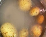 A picture of step 1 of German fries.
