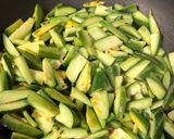 A picture of step 4 of Dry Parwal potato vegetable.