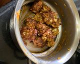 A picture of step 4 of Cabbage Kofta Curry.
