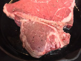 Pan Seared T-Bone Steak