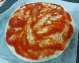 Foto del paso 1 de la receta: Pizza rápida de pollo y pimiento