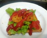 Foto langkah ke 2 dari resep Roti bakar sandwich nugget.