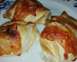 Foto del paso 4 de la receta: Caramelos de hojaldre, queso de cabra y calabacín