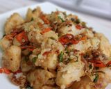Foto langkah ke 11 dari resep Tahu Cabe Garam.