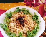 A picture of step 6 of Koshari.