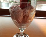 Foto langkah ke 5 dari resep Strawberry ice cream #ketofriendly.