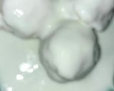 A picture of step 8 of Dahi Bhalla.