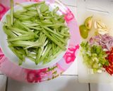 Foto langkah ke 1 dari resep Tumis Labu Siam.
