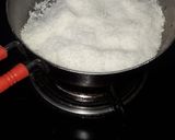 A picture of step 1 of Milkmaid coconut laddoo😋.