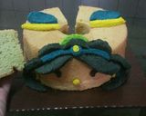 Foto langkah ke 4 dari resep Princess yasmine chiffon a.k.a pandan chiffon 😉.