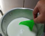 Foto langkah ke 5 dari resep Bubur Jagung with toping keju.