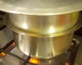 A picture of step 3 of Chicken steam tikka.