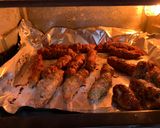 A picture of step 5 of Baked Seekh kabab with tomatoes.