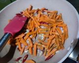 Foto langkah ke 2 dari resep Tumis Cumi Buncis Wortel.