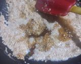 A picture of step 6 of Sesame Halwa in Bajra Tart.