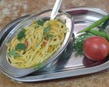 A picture of step 4 of Jain chowmein No onion No garlic.