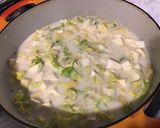 Une image de l'étape 5 de Velouté de panais chou et pommes de terre aux noisettes et jambon cru.