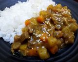 Foto langkah ke 2 dari resep Beef Curry Rice with Homemade Curry Block 🍛.
