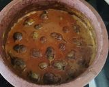 A picture of step 7 of Spicy baby brinjal curry.