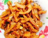 Hình bước làm 3 của món Sườn lát chiên cà ri (món chay)