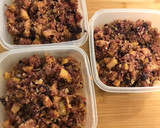 Foto del paso 8 de la receta: Cuscús aromático de coliflor al curry, con manzana y salsa de moras