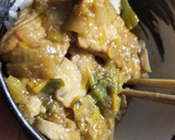 A picture of step 8 of Stirfry leeks and pork.