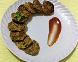 A picture of step 13 of Dahi ke kabab.