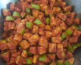 A picture of step 2 of Mango pickle.