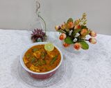 A picture of step 6 of Kadai Paneer.