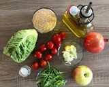 Parmezános tengeri hal amaranthos salátával recept fázis 3 fotója