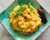 A picture of step 3 of Pumpkin Raita.
