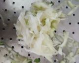 A picture of step 1 of Lauki kofte.