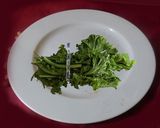 A picture of step 1 of Sarson ka Saag (Authentic Punjabi Style).