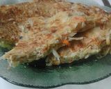 Foto langkah ke 5 dari resep Omelet Sayur.