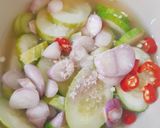 รูปขั้นตอนการทำที่ 1 ของ ขนมปังหน้าหมูใบเนียมหูเสือ  อาจาดสูตรช่วยย่อย+ล้างพิษ อบลมร้อน