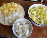 Foto del paso 1 de la receta: Porrusalda con bacalao