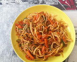 Foto del paso 8 de la receta: Espagueti calabacín con pasta