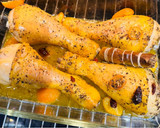 Foto del paso 4 de la receta: Muslos de pollo, kumquats y puré especiado