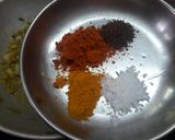 A picture of step 8 of Mochar Ghonto.