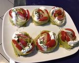 Une image de l'étape 7 de Nids de poireaux aux tomates et mozzarella di buffala.