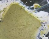 A picture of step 3 of Avocado Lime Cilantro Dressing.