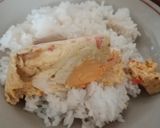 Foto langkah ke 6 dari resep Bothok Tahu Telur Asin (pakai daun pisang).