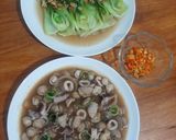 Foto langkah ke 4 dari resep Cah cumi jamur.
