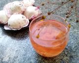 Hình bước làm 4 của món Siro hoa hồng