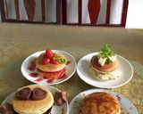 Hình bước làm 6 của món Bánh pancake hay còn gọi là bánh rán đôrêmon